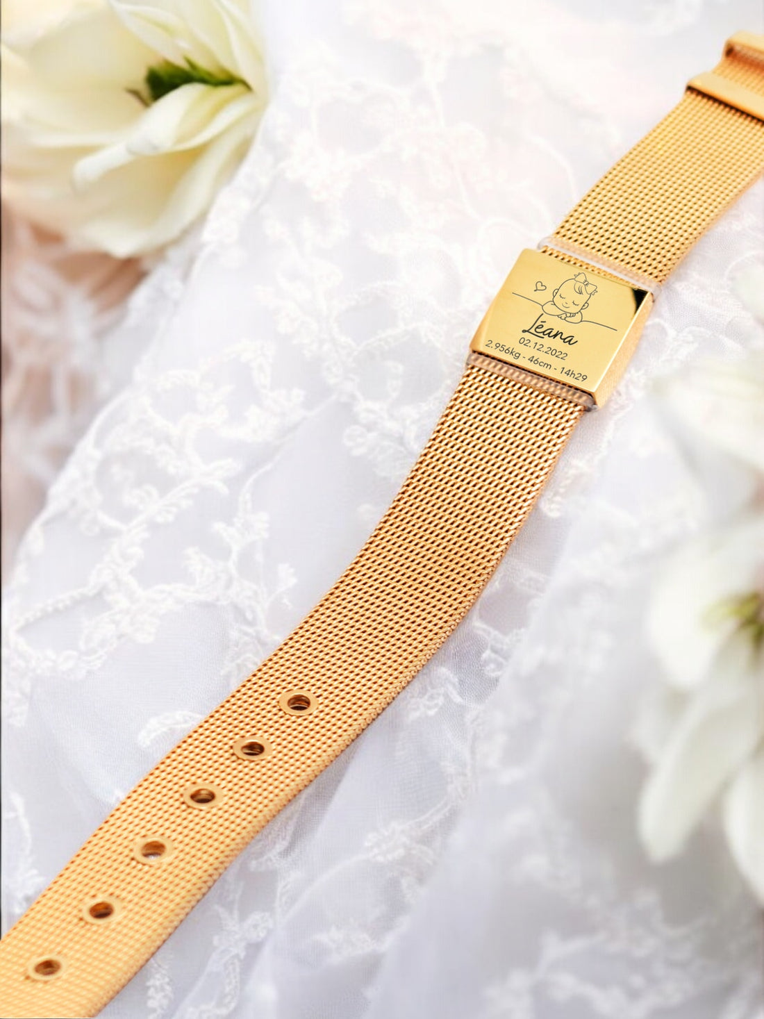 Un Bijou à Découvrir : Bracelet de Naissance Douce Mémoire - Or