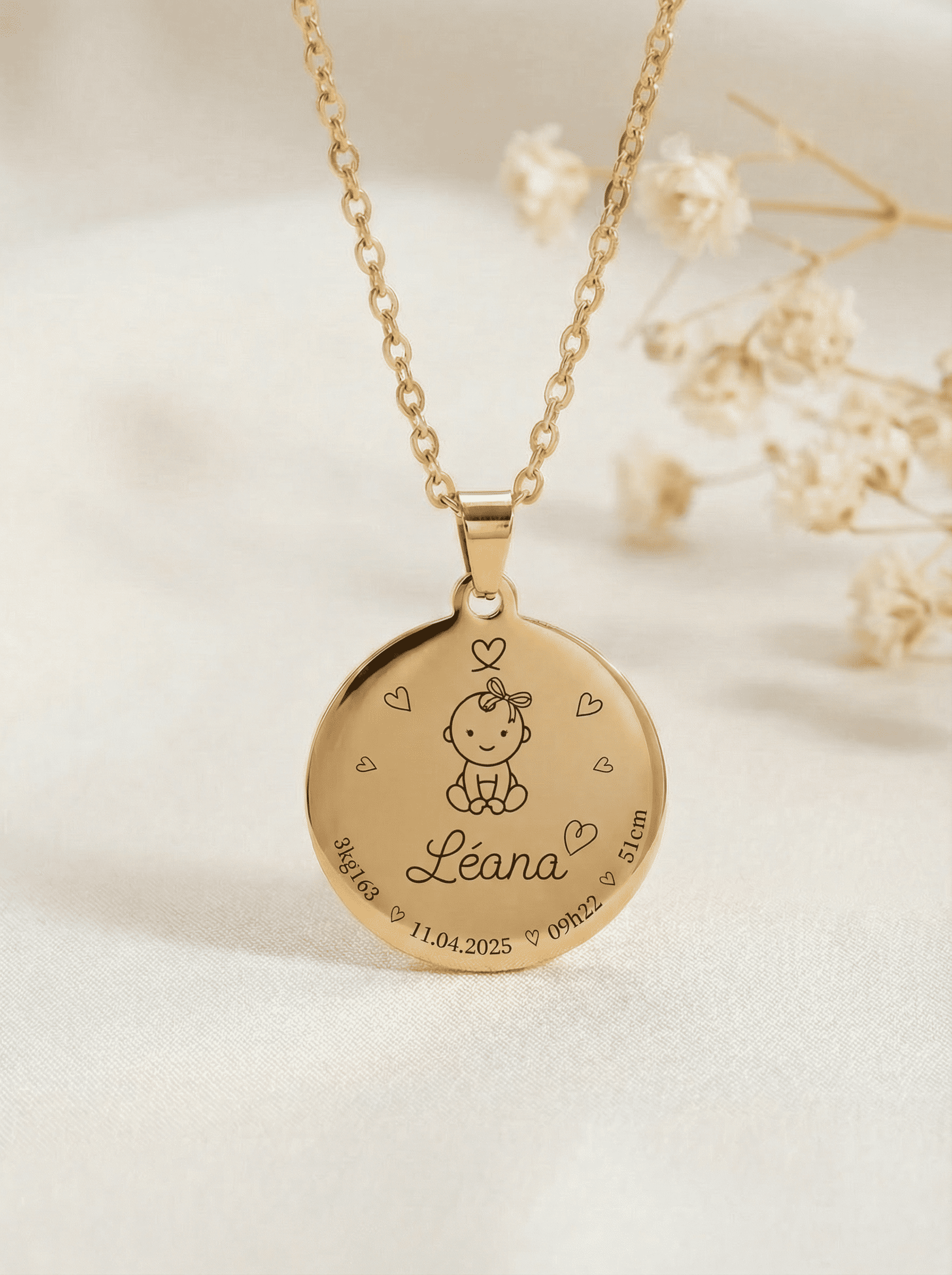 Collier de naissance pour maman : pourquoi ce bijou reste inoubliable