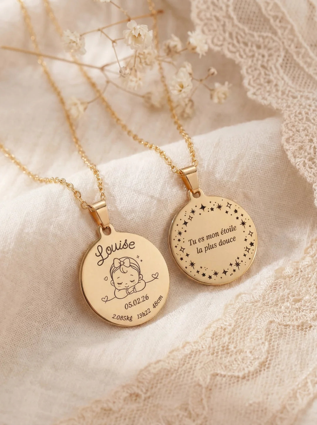Le collier de naissance, ce cadeau qui raconte le jour où elle est devenue  maman
