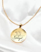 Collier Mon Petit Amour - Doré