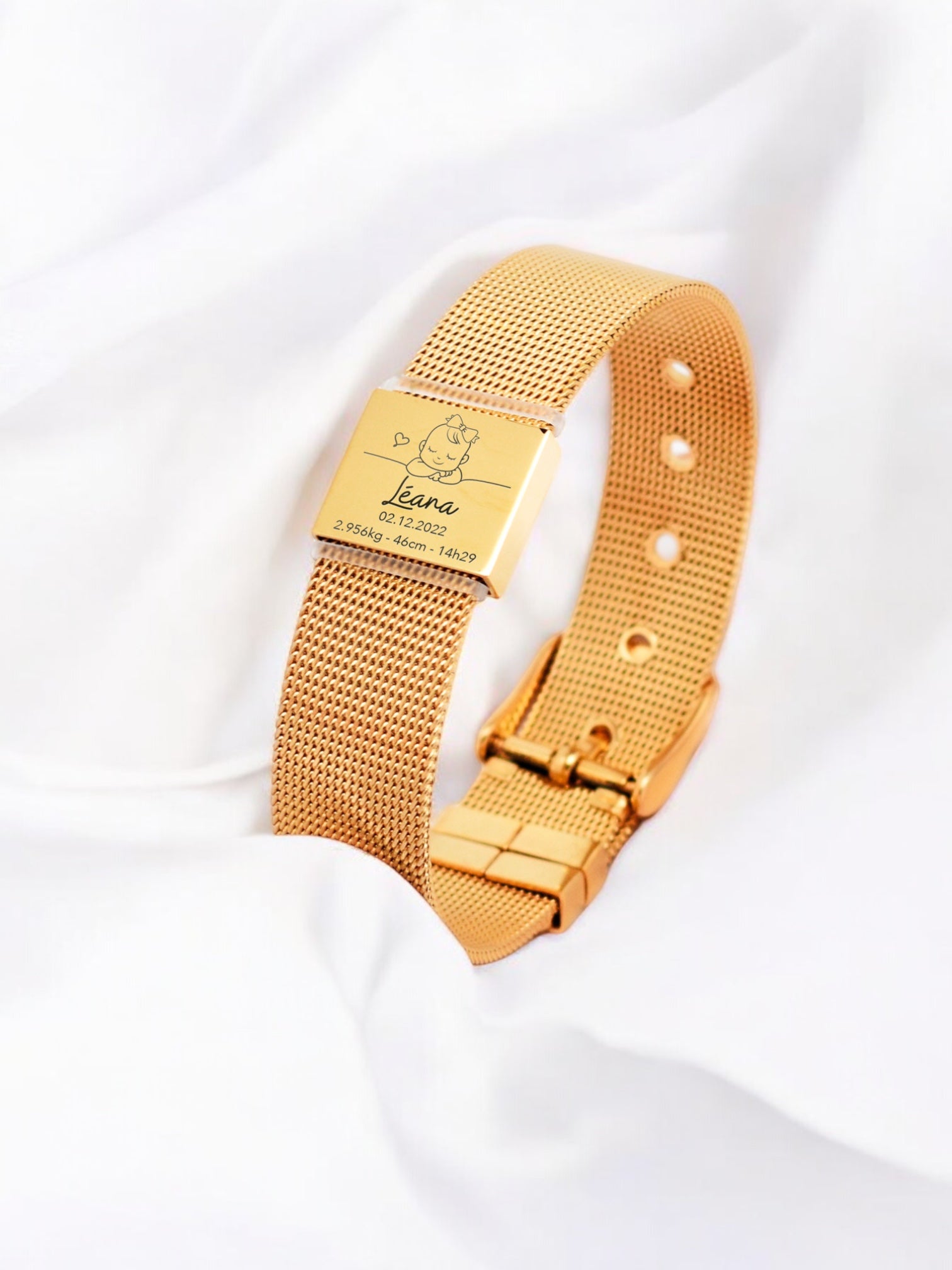 Bracelet Douce Mémoire - Doré