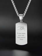 Collier Homme Aura