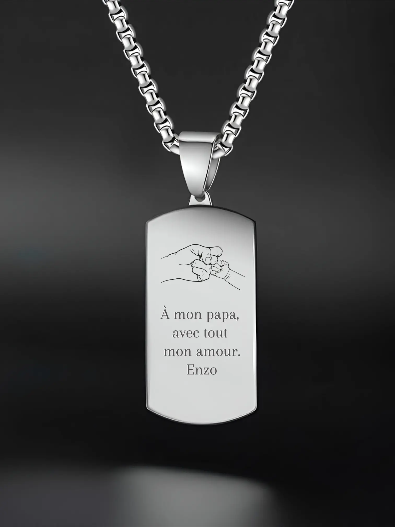Collier Homme Aura