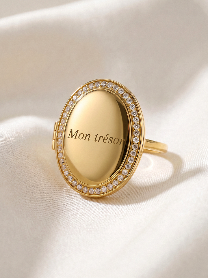 Bague Portrait Précieux