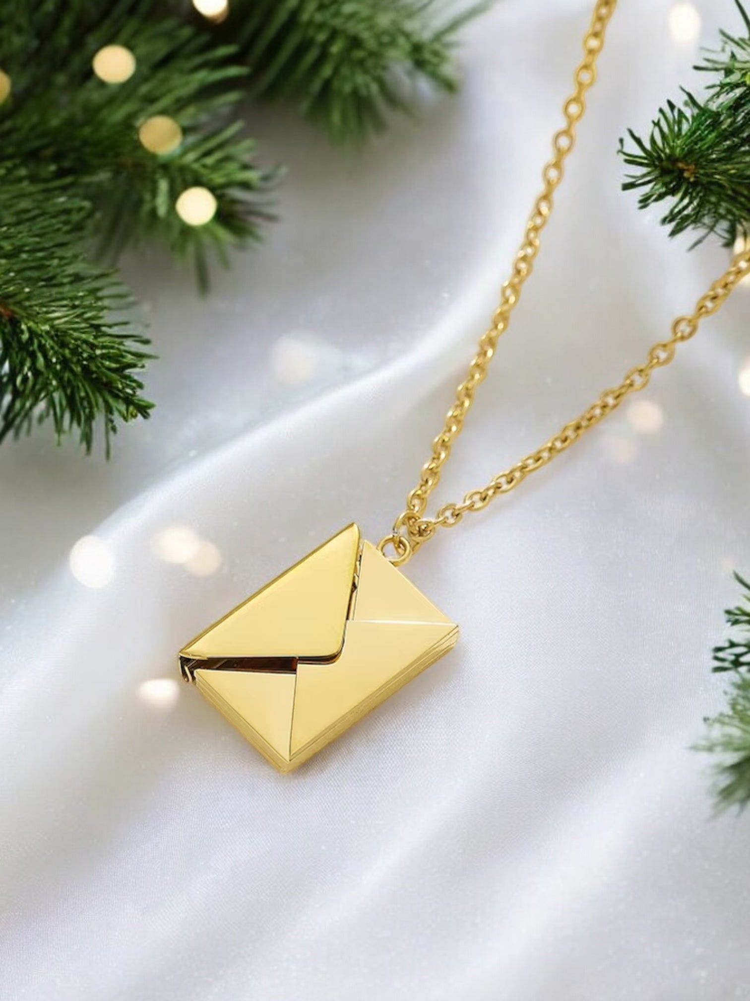 Collier Lettre d'Amour - Doré