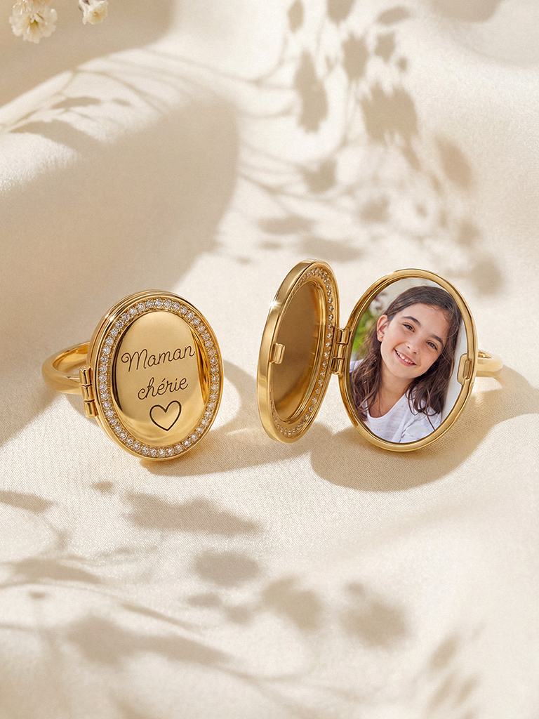 Bague Portrait Précieux