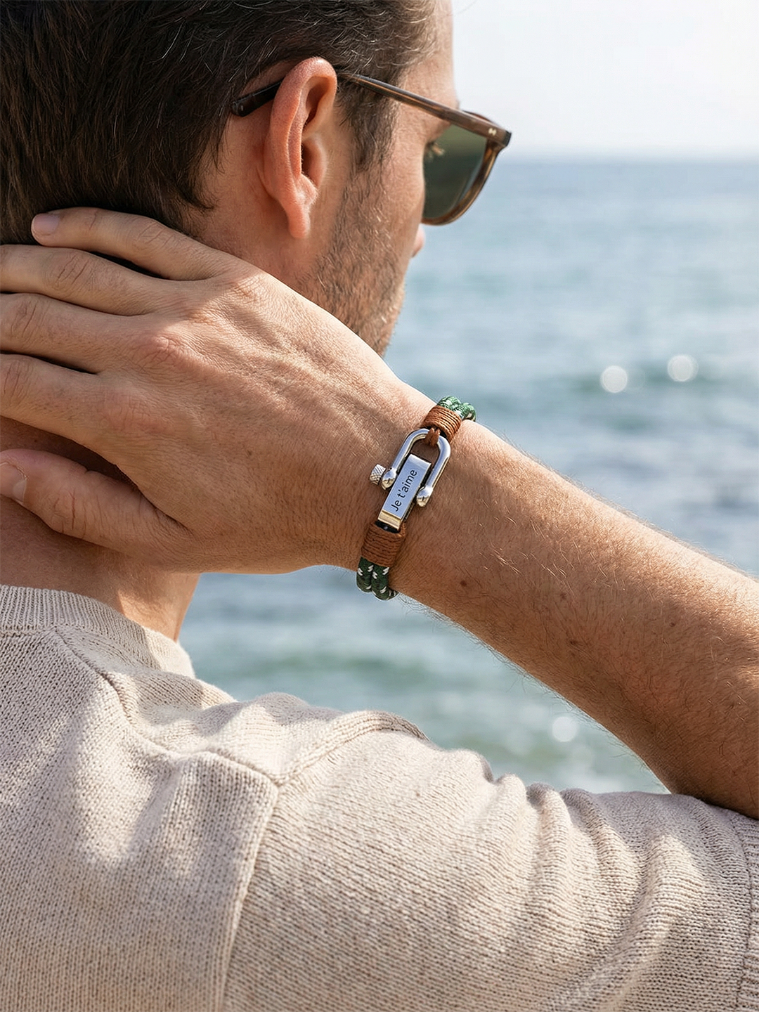 Bracelet Élite Mousqueton - Vert