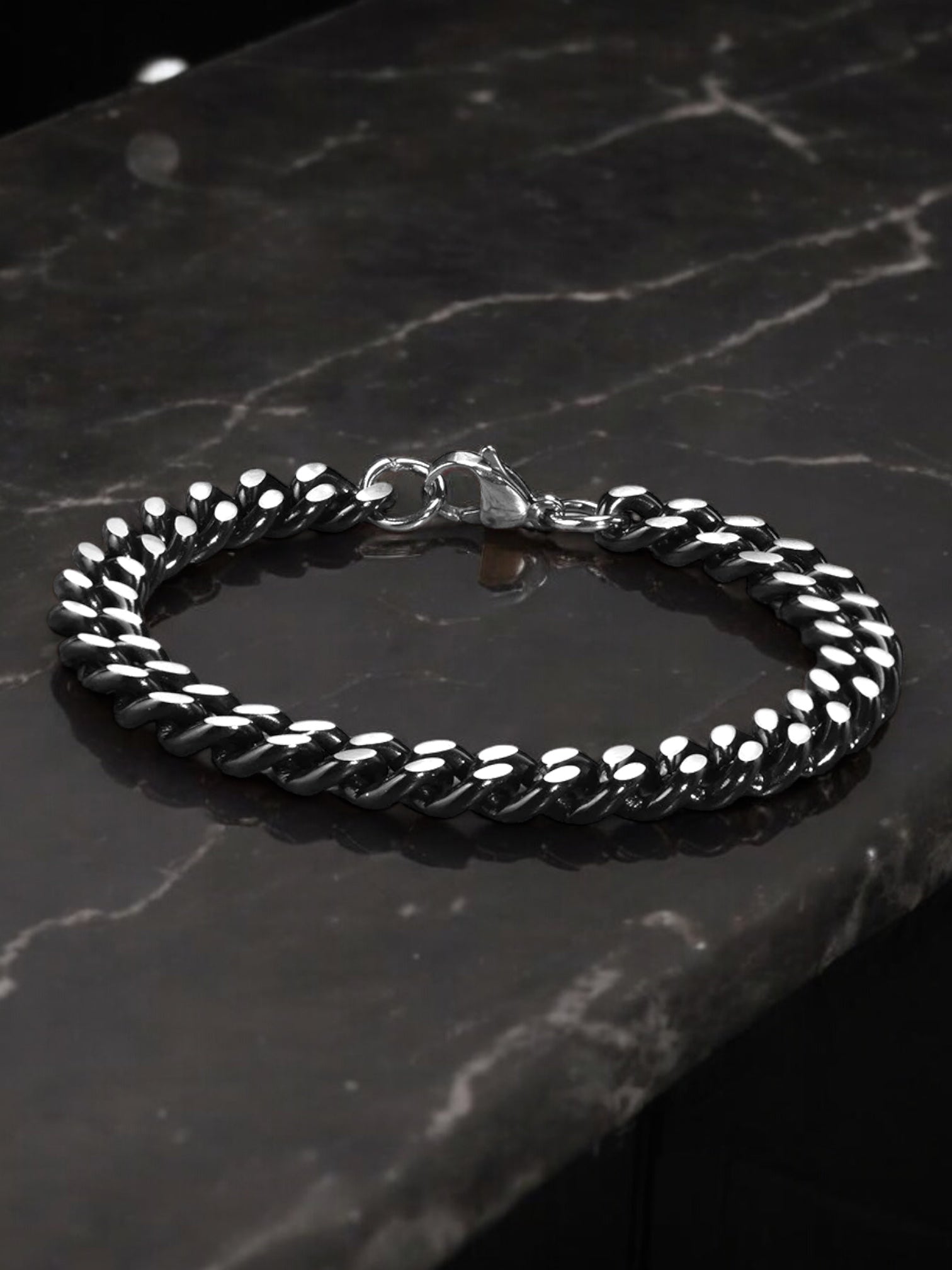 Bracelet Éclipse - Noir Minuit