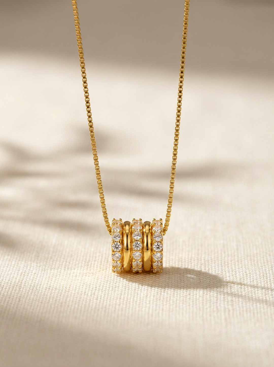 Collier Charme - Doré