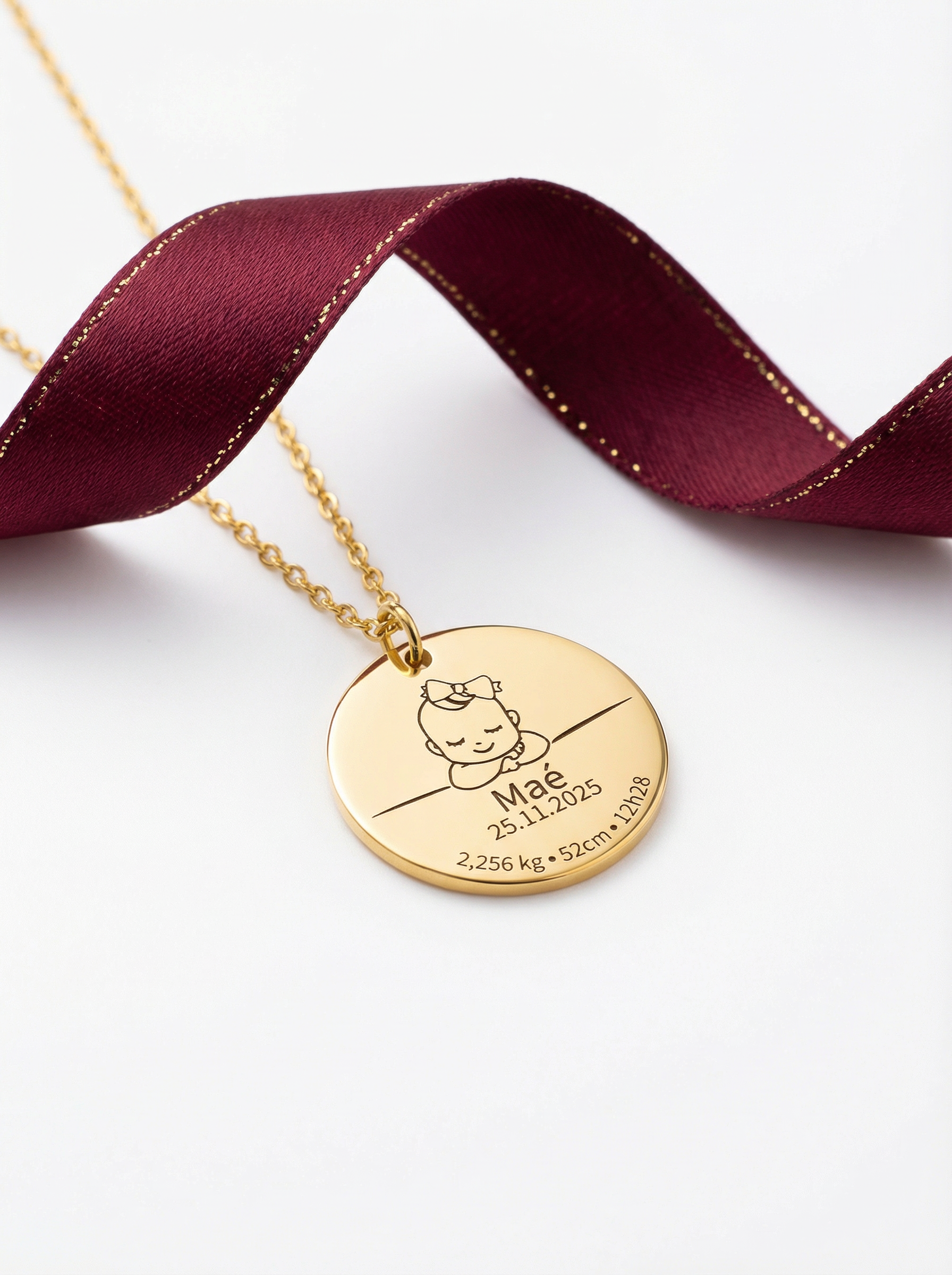 Collier Naissance - Souvenir Éternel