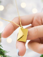 Collier Lettre d'Amour - Doré
