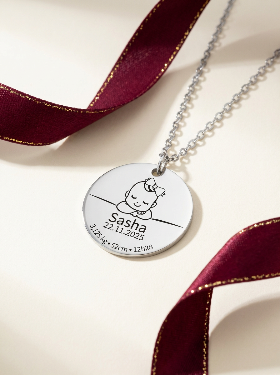 Collier Naissance - Souvenir Éternel