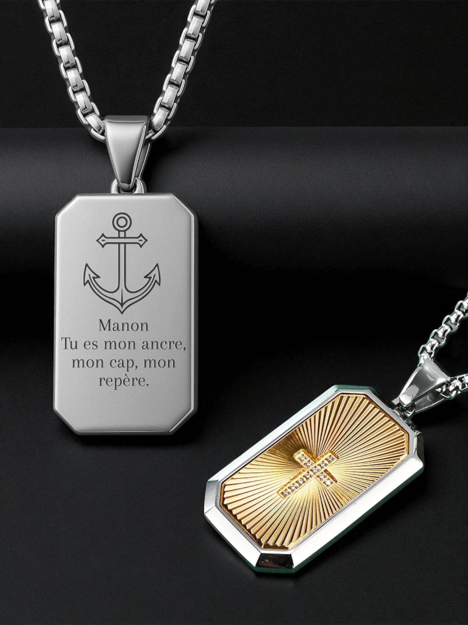 Collier Trésor Sacré - Argenté