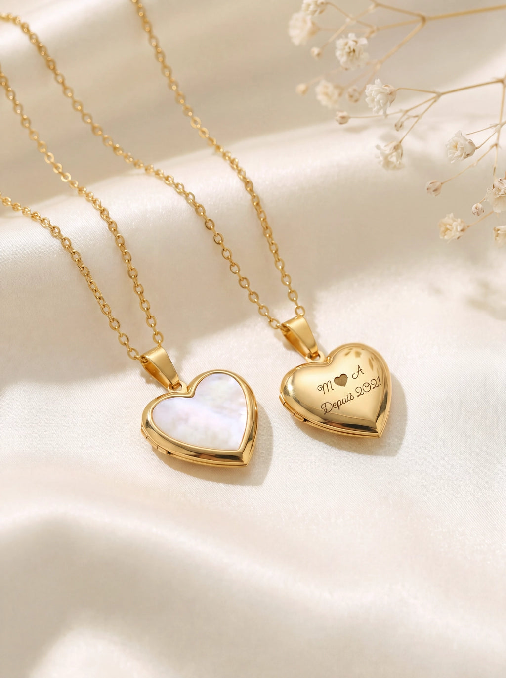 Collier Cœur Précieux