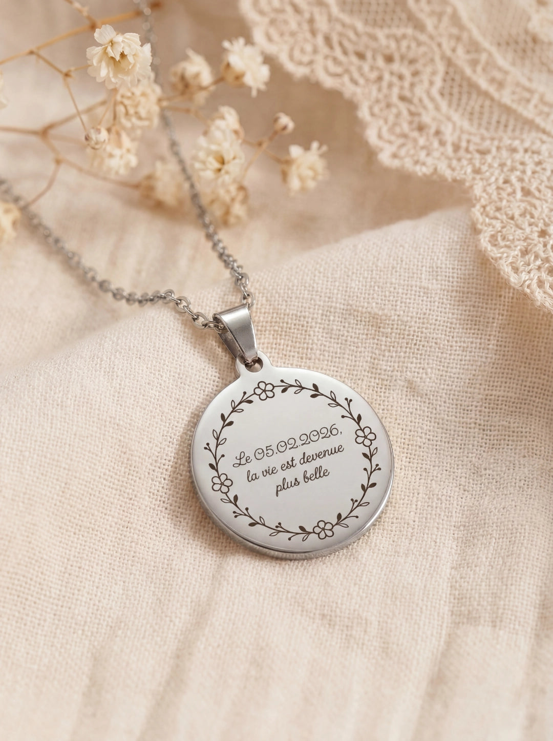 Collier Naissance | Mon Doux Trésor