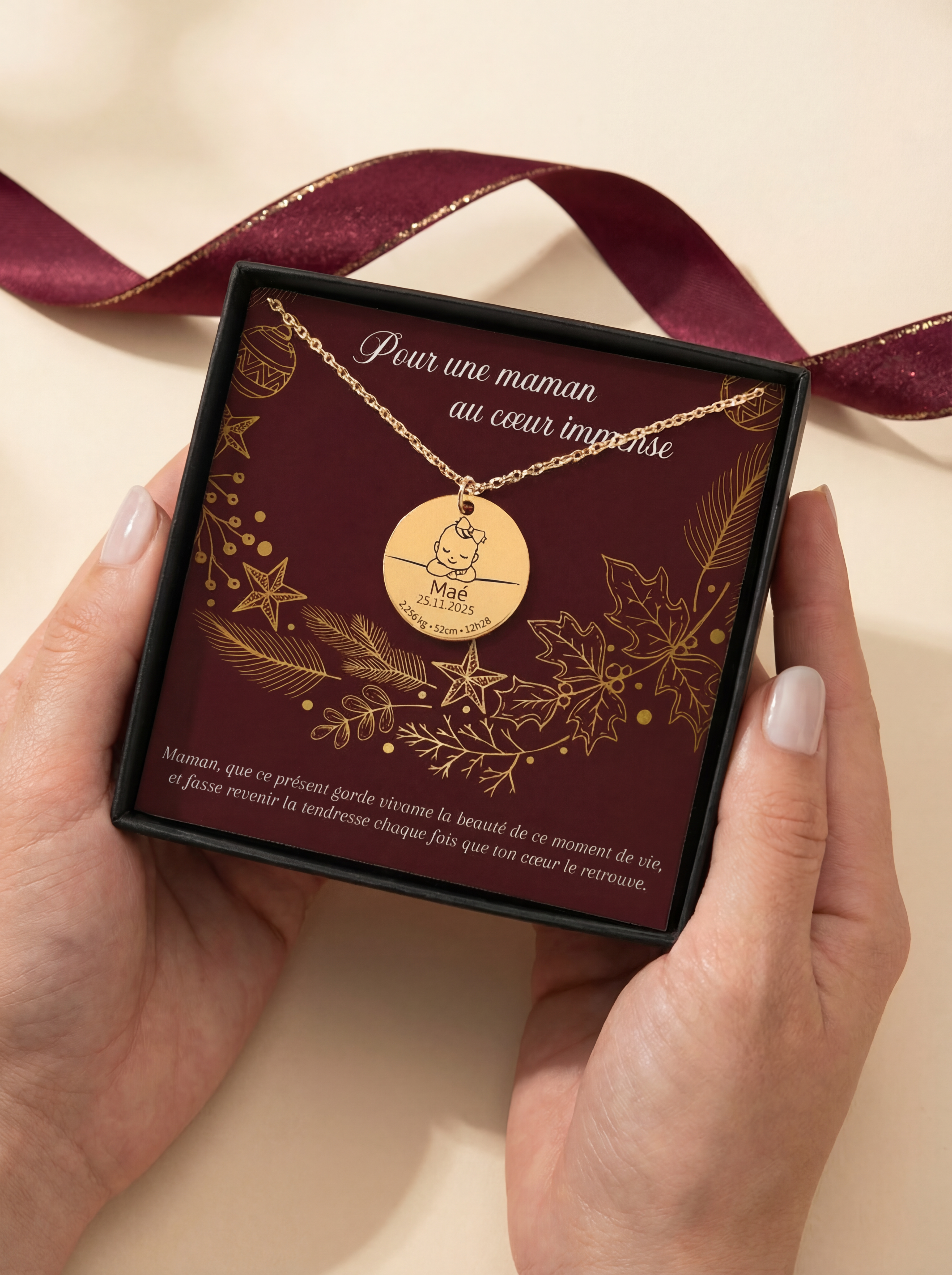 Collier Naissance - Souvenir Éternel