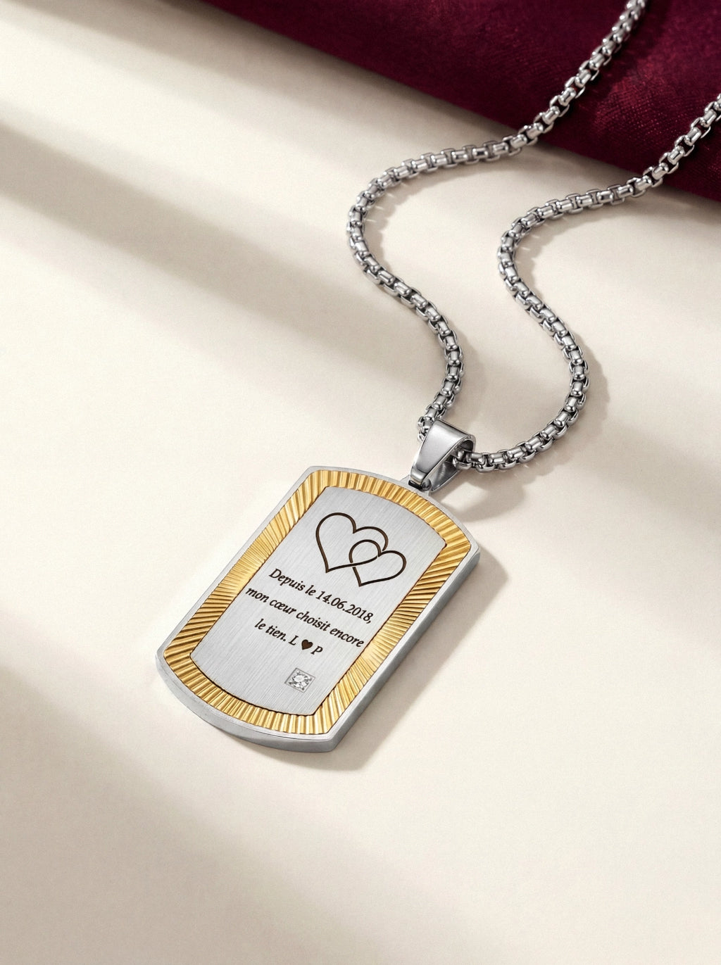 Collier Homme Aura