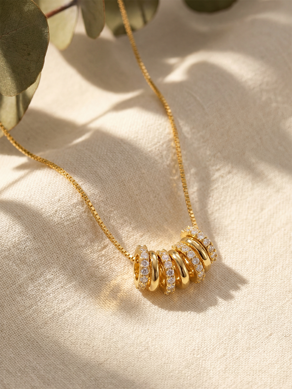 Collier Charme - Doré