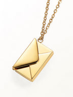Collier Lettre d'Amour - Doré