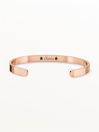 Splendio Cuff Bracelet - Rose Doré
