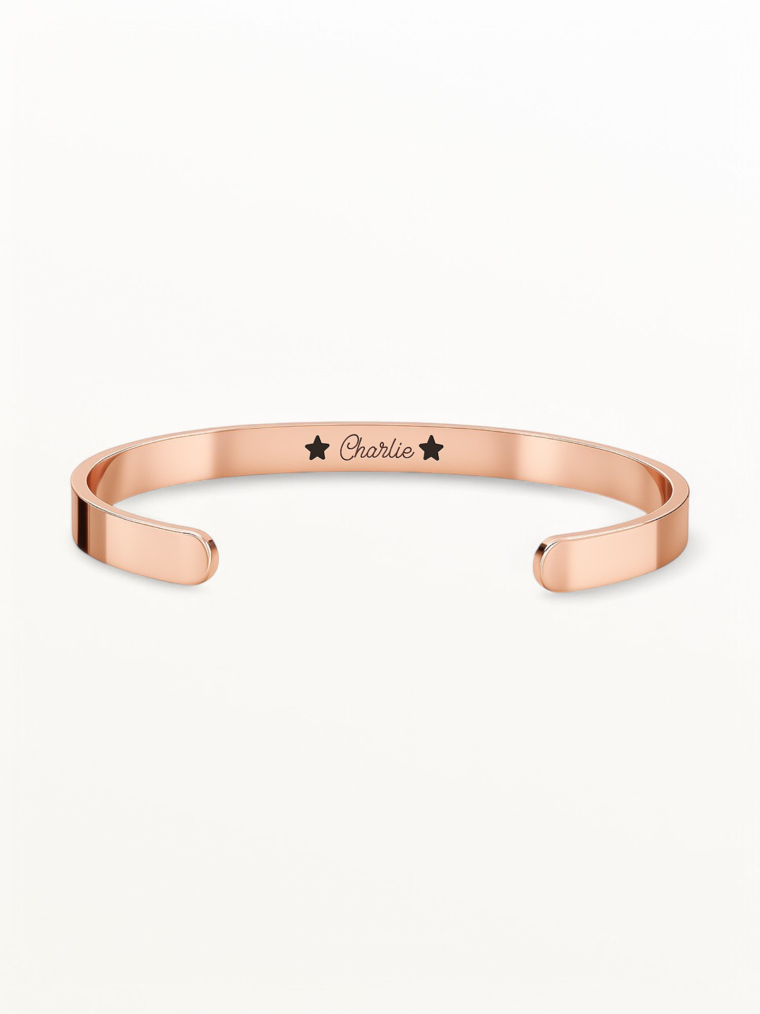 Splendio Cuff Bracelet - Rose Doré