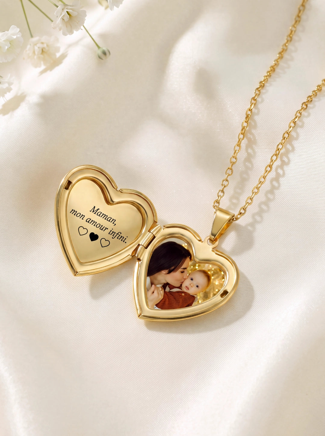 Collier Cœur Précieux