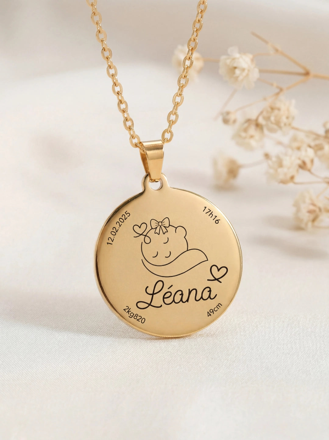 Collier Naissance | Ma Douce Merveille