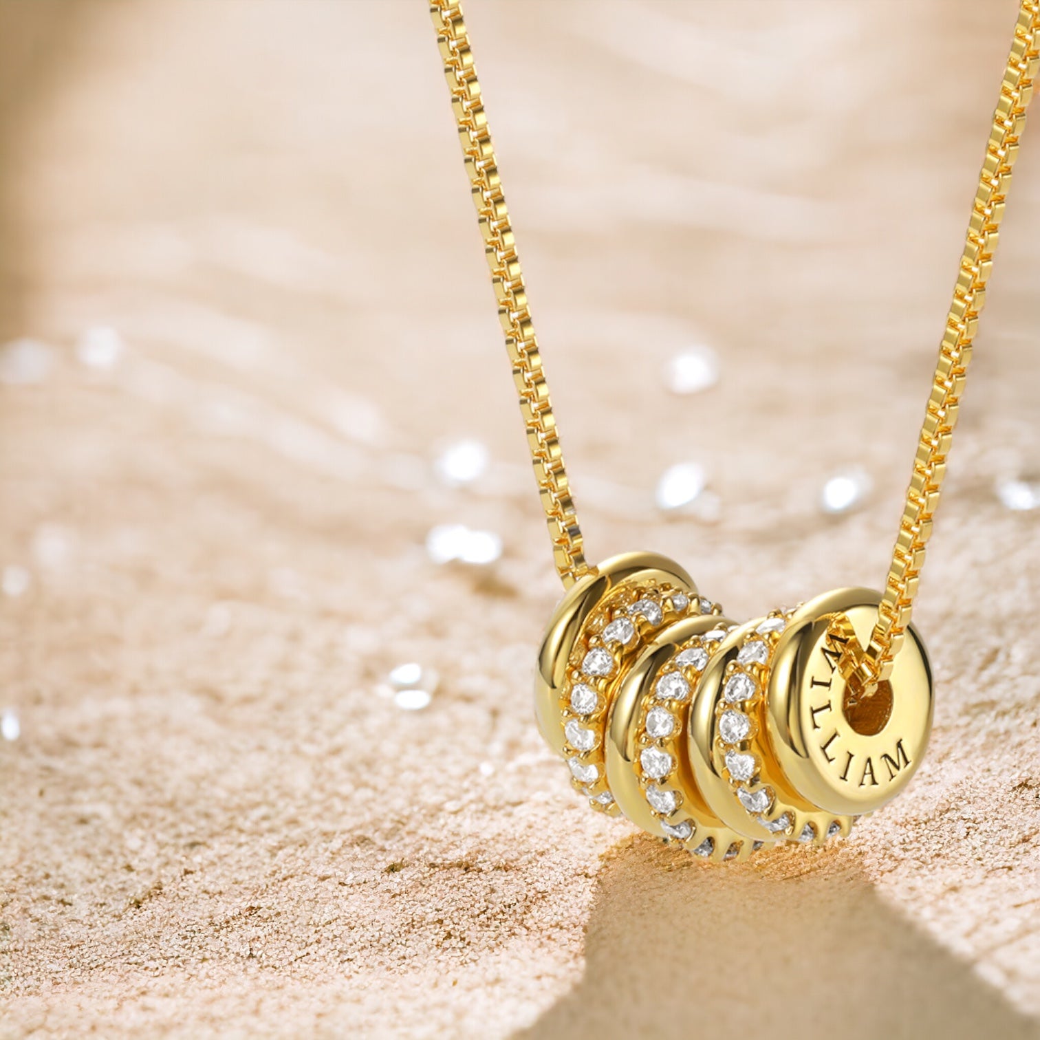 Collier Charme - Doré