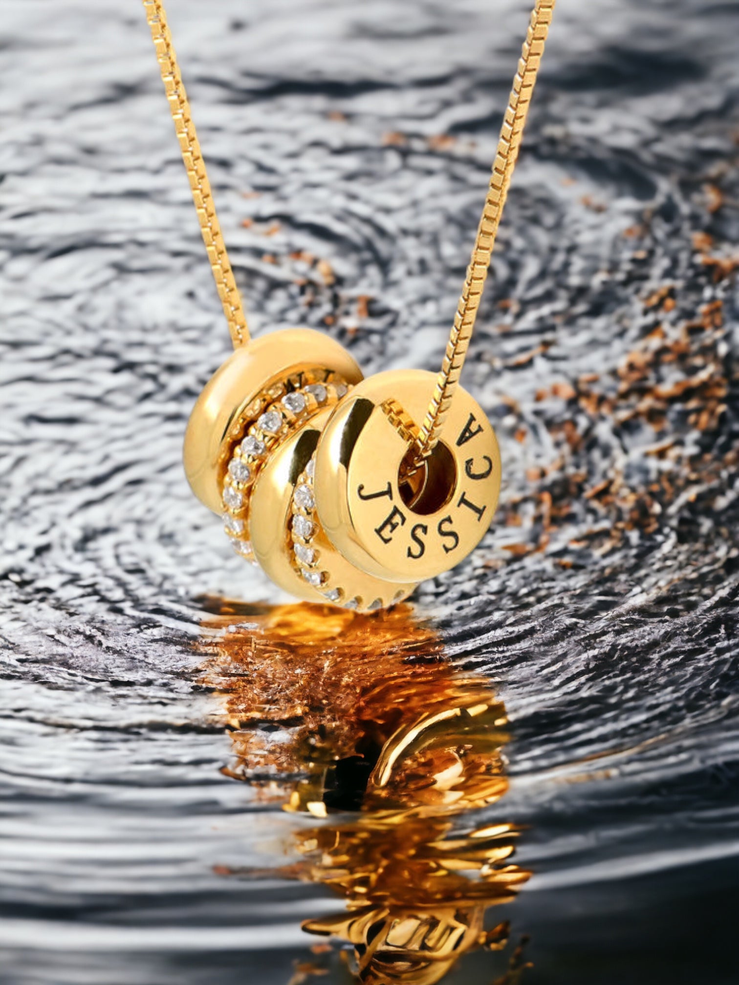Collier Charme - Doré