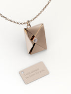 Collier Lettre d’Amour - Rose Doré