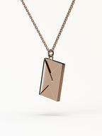Collier Lettre d’Amour - Rose Doré