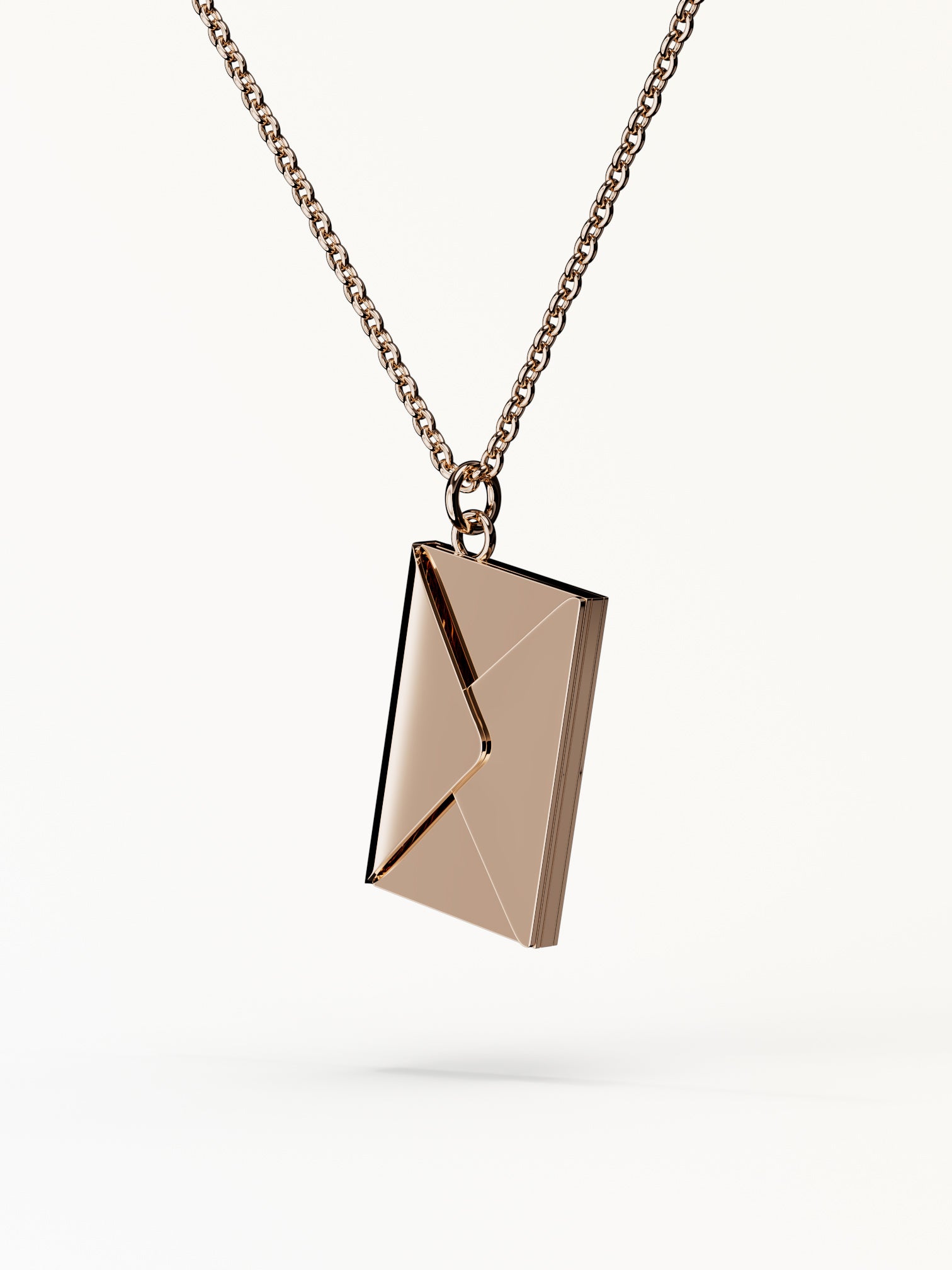 Collier Lettre d’Amour - Rose Doré