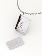 Collier Lettre d'Amour - Argent Stellaire