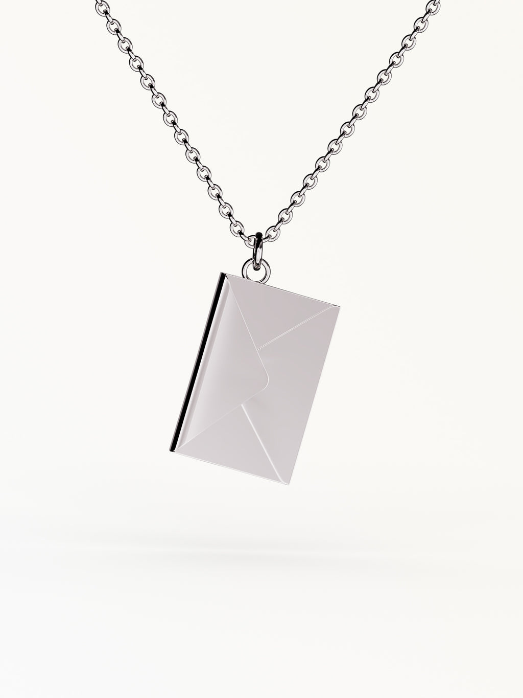 Collier Lettre d'Amour - Argent Stellaire