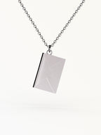 Collier Lettre d'Amour - Argent Stellaire