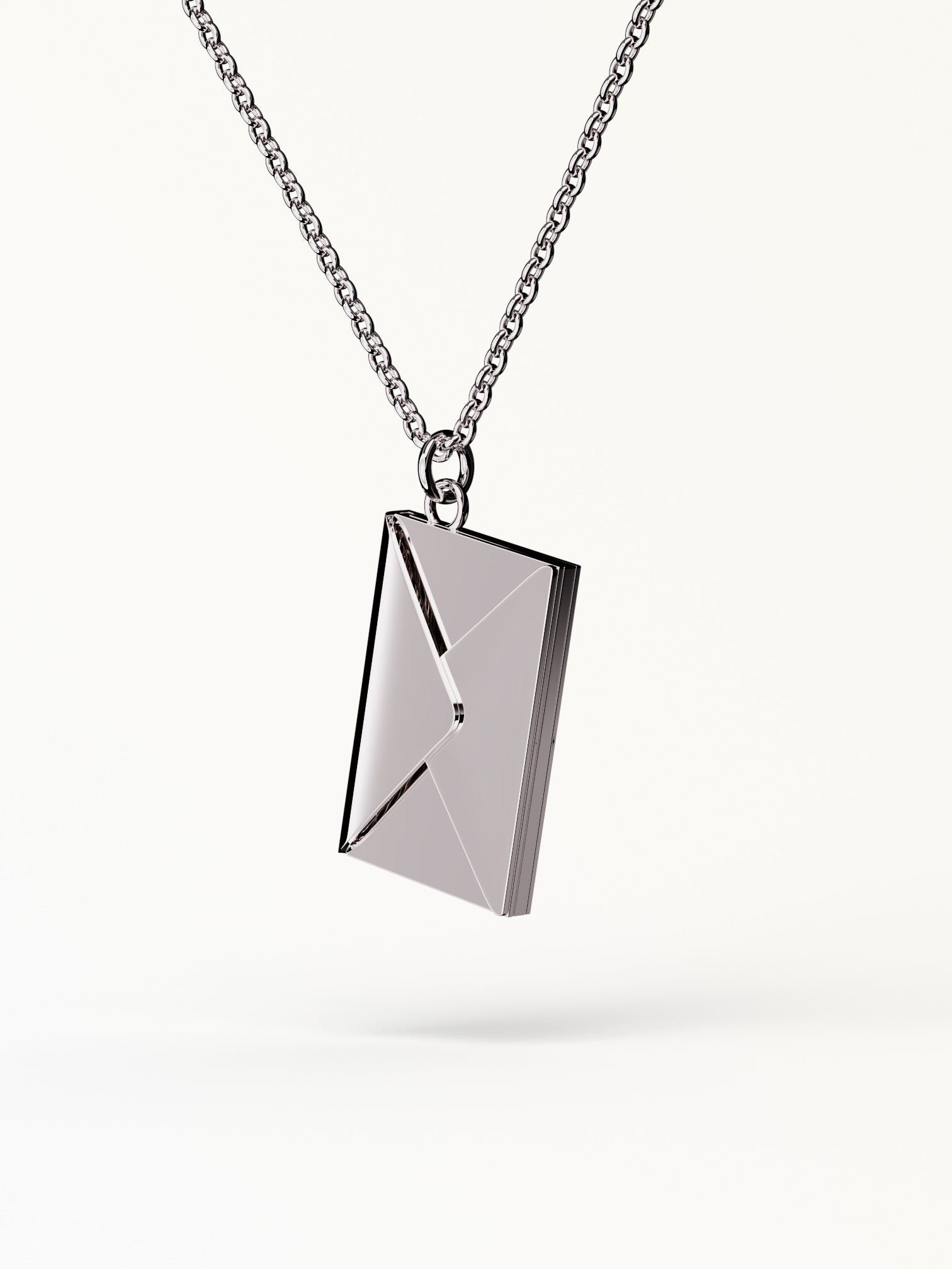 Collier Lettre d'Amour - Argent Stellaire